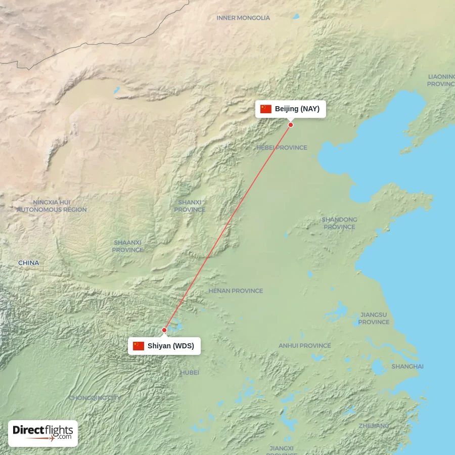 NAY - WDS route map
