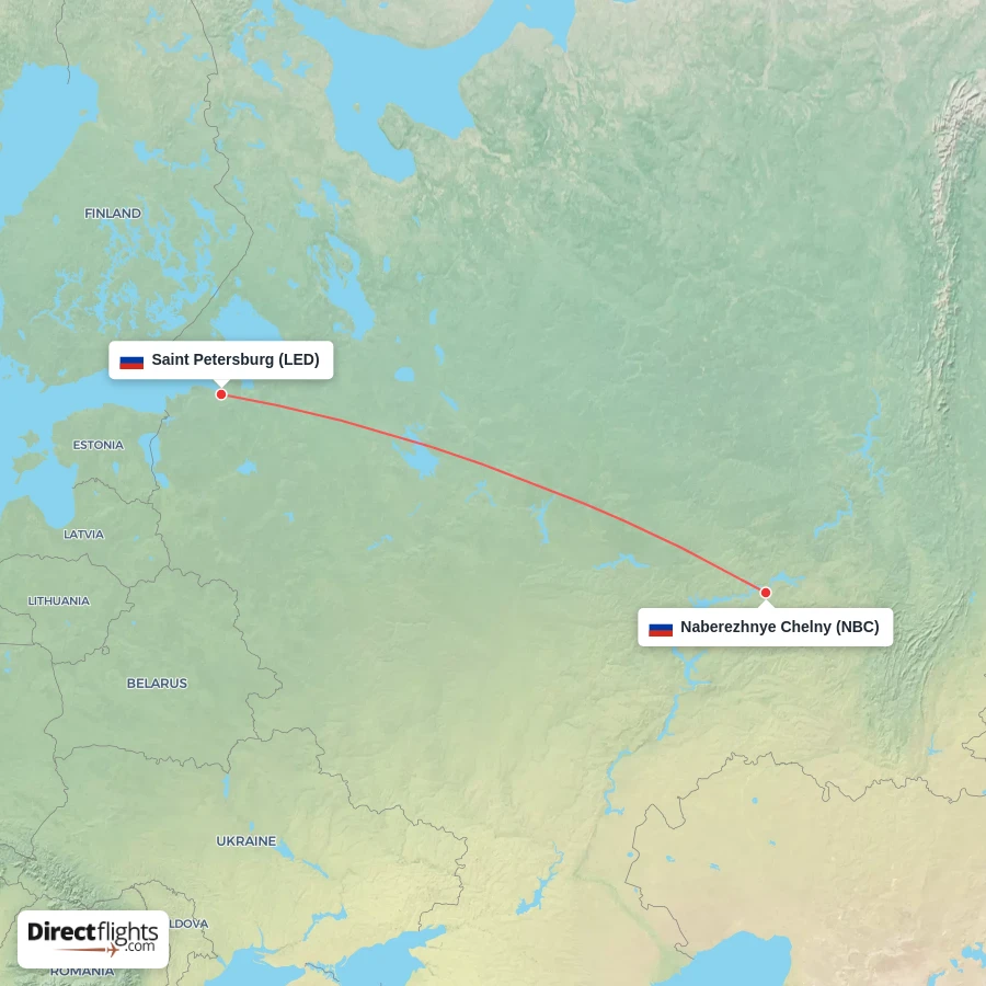 NBC - LED route map