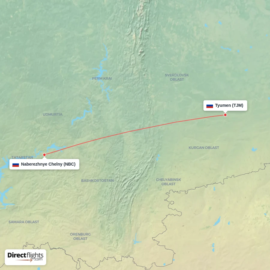 NBC - TJM route map