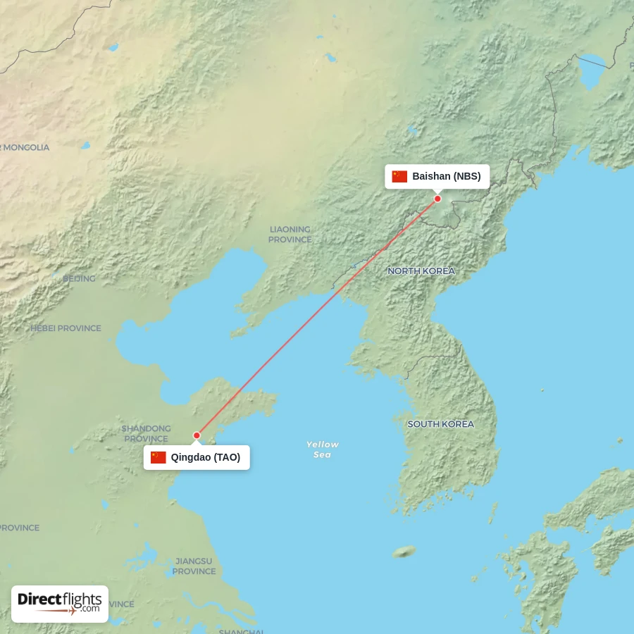 NBS - TAO route map