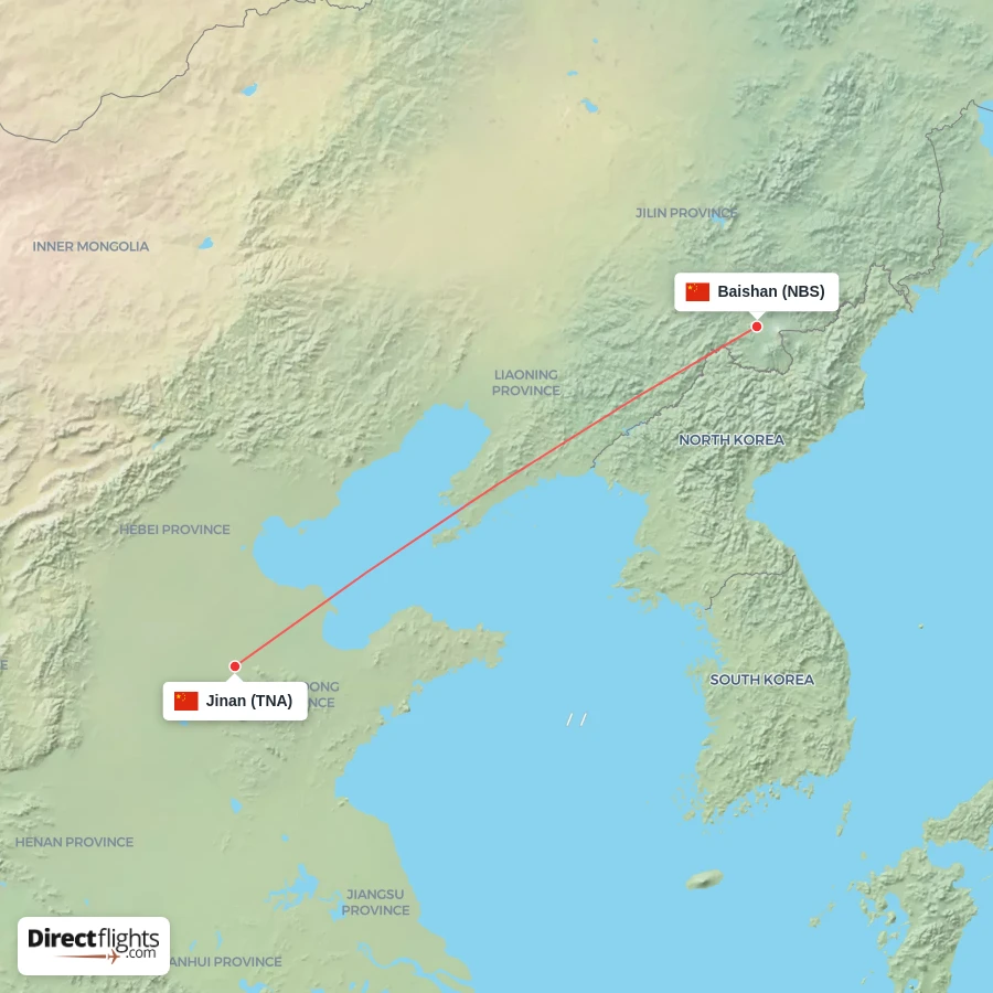 NBS - TNA route map