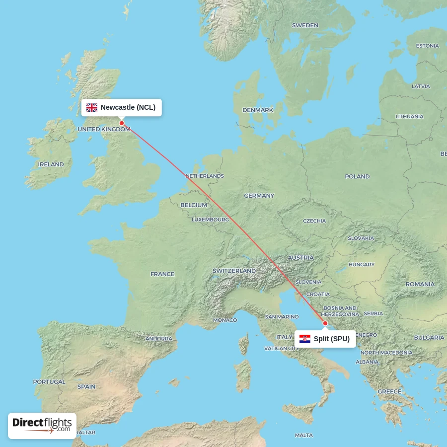 NCL - SPU route map