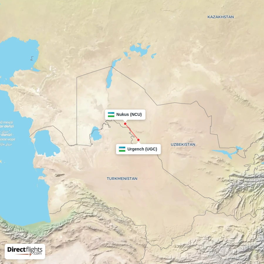 NCU - UGC route map