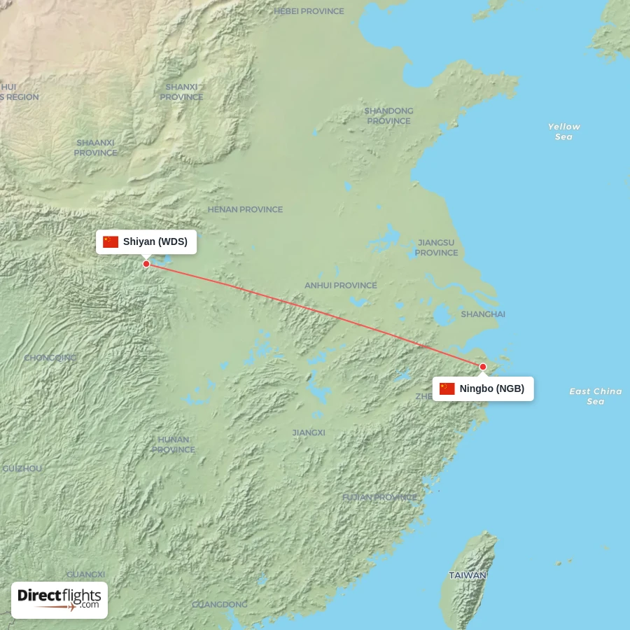 NGB - WDS route map