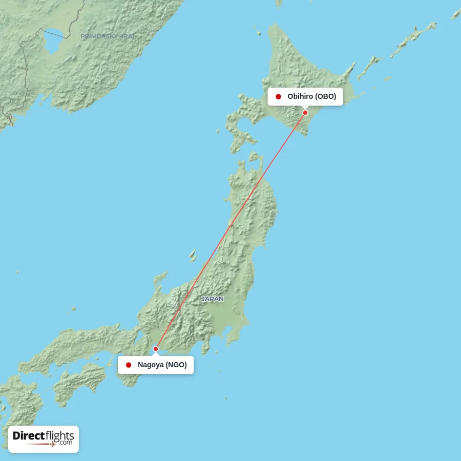 NGO - OBO route map