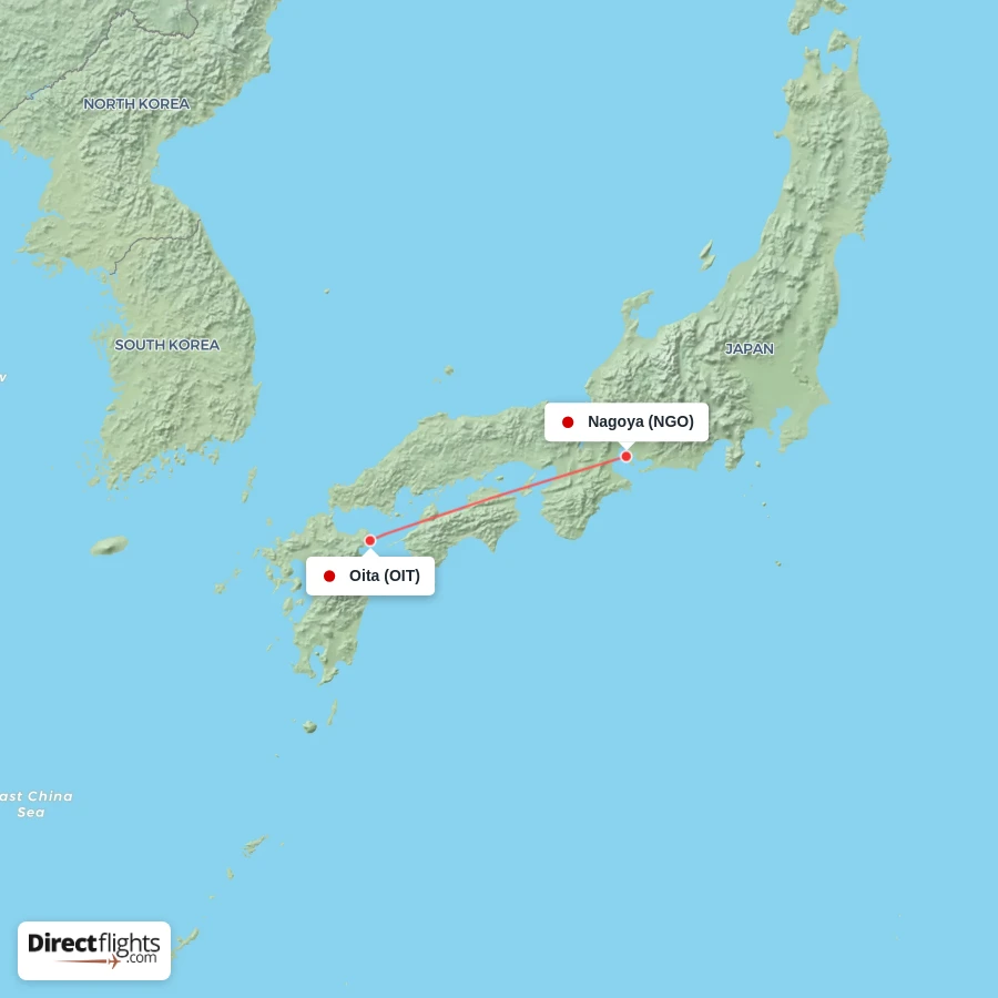 NGO - OIT route map