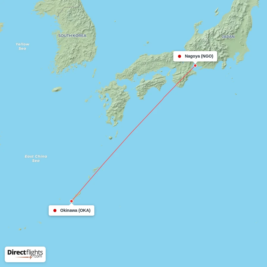 NGO - OKA route map