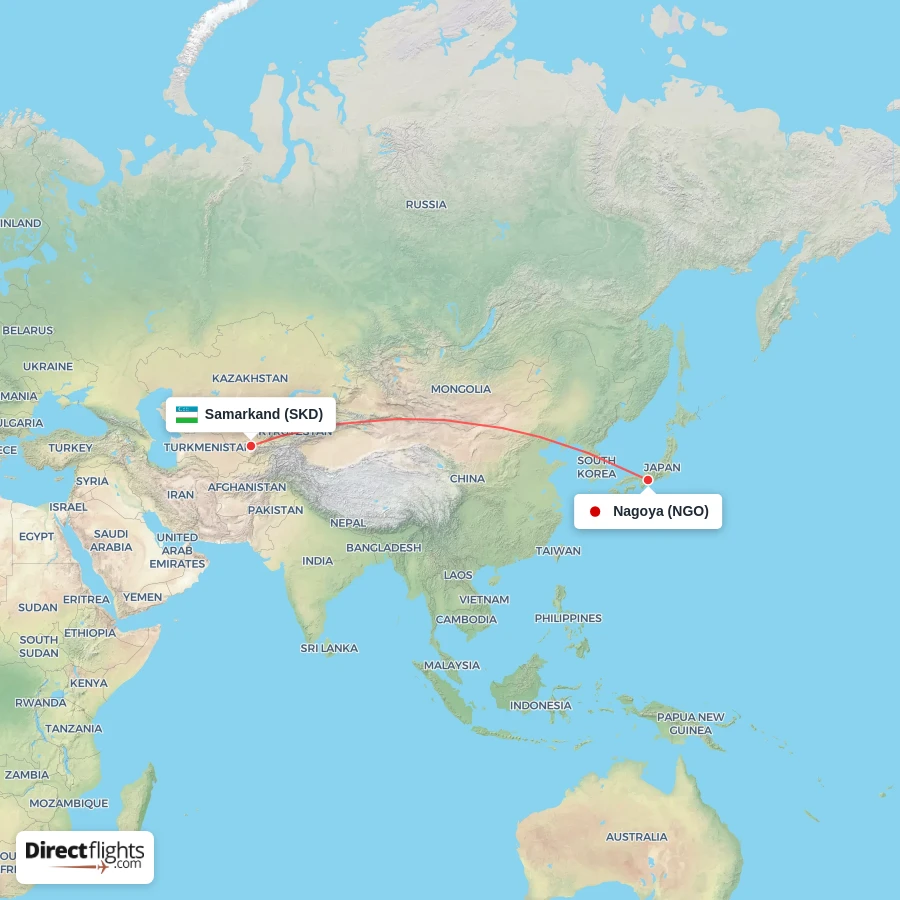 NGO - SKD route map