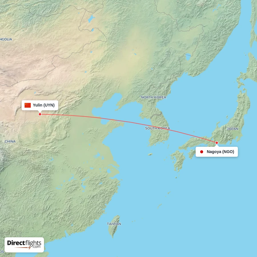 NGO - UYN route map