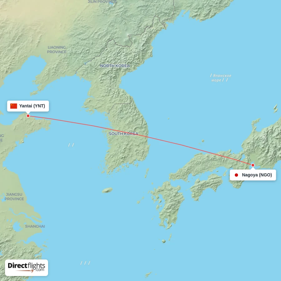 NGO - YNT route map