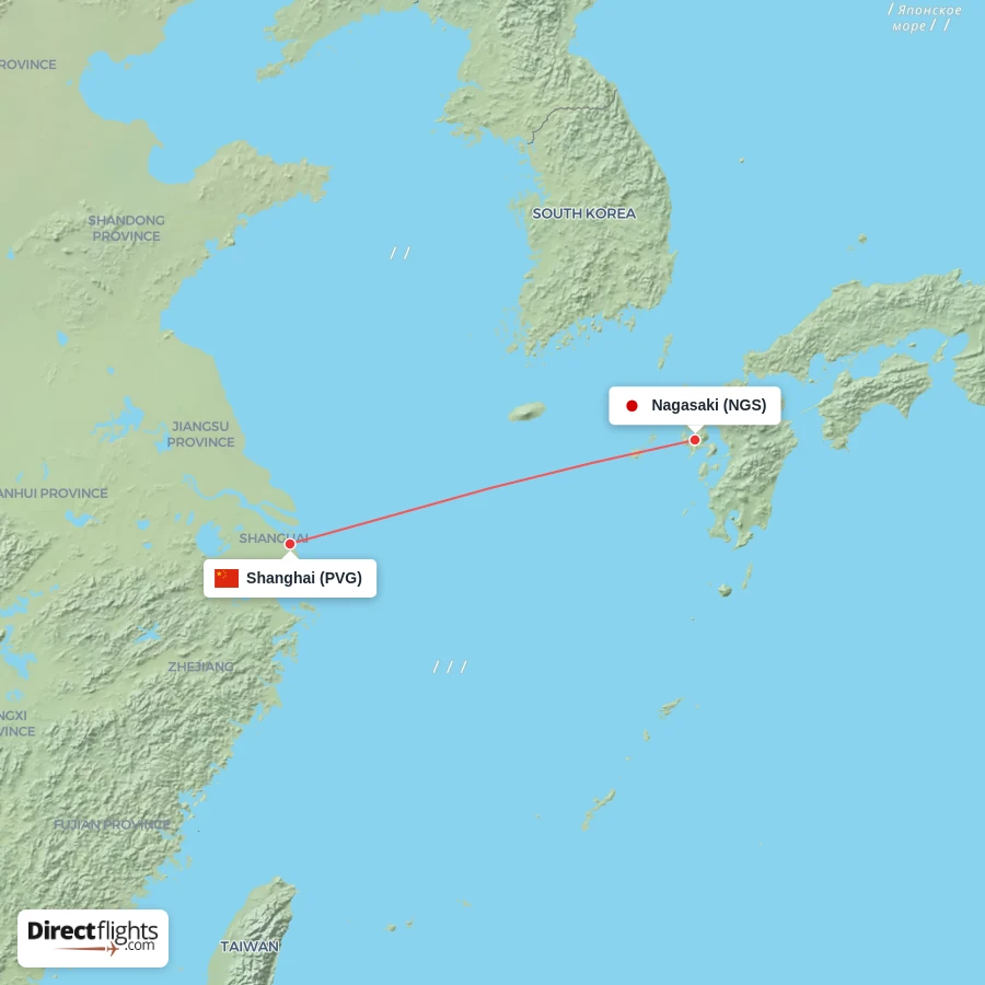 NGS - PVG route map