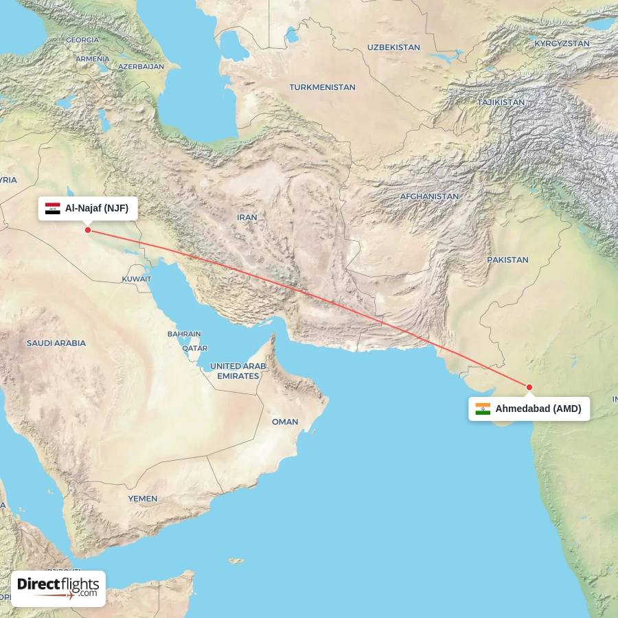 NJF - AMD route map