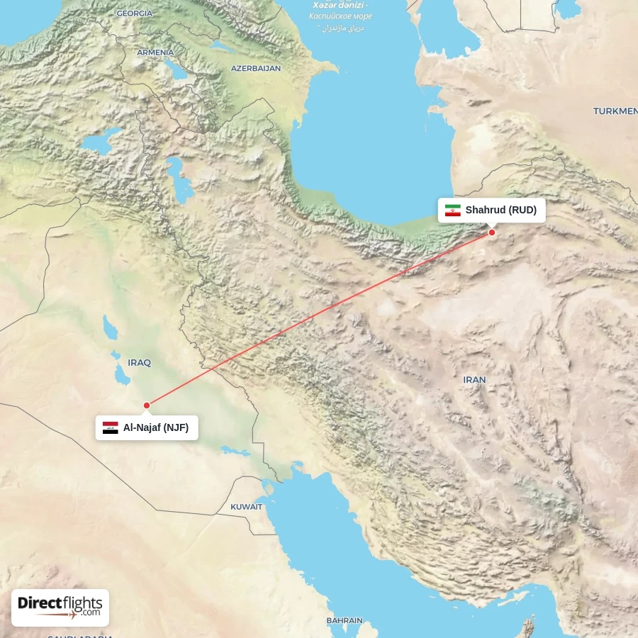 NJF - RUD route map