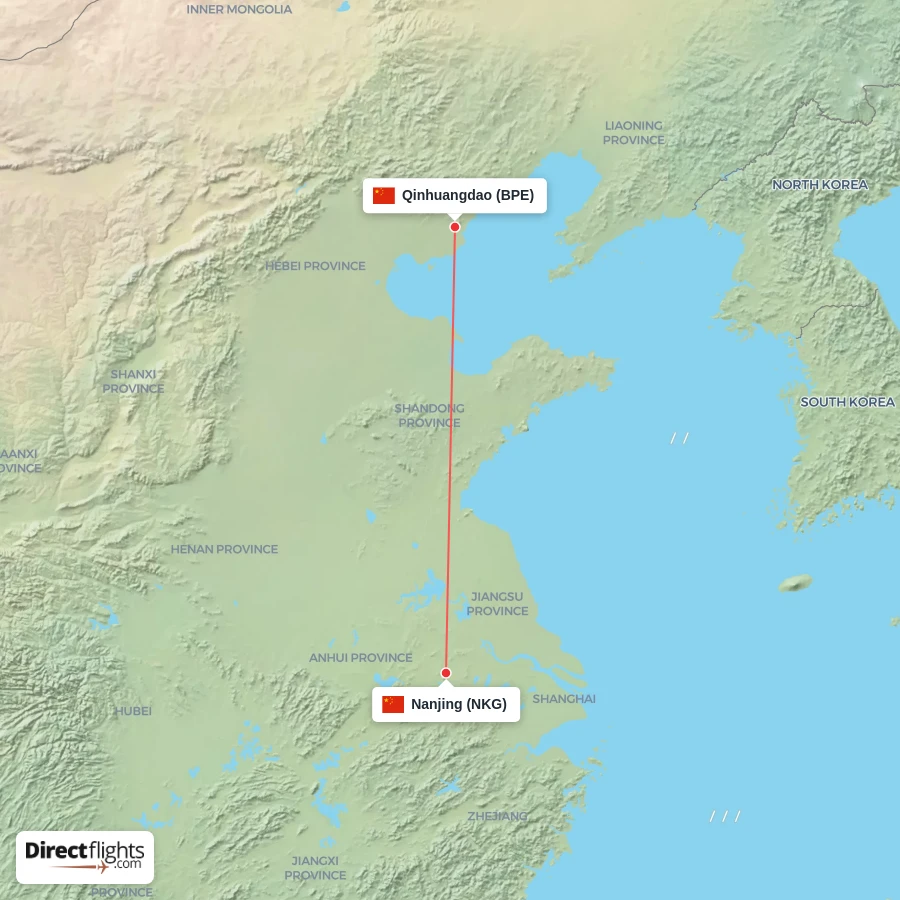 NKG - BPE route map