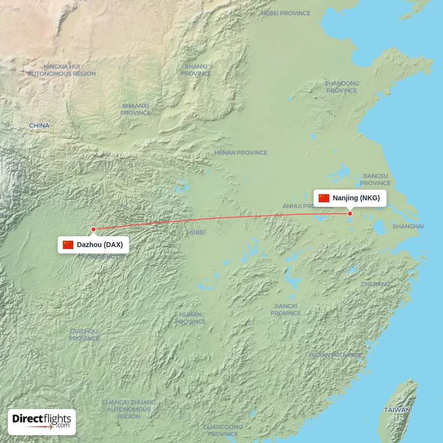 NKG - DAX route map