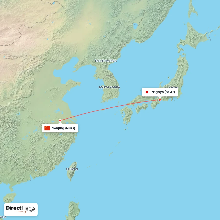 NKG - NGO route map