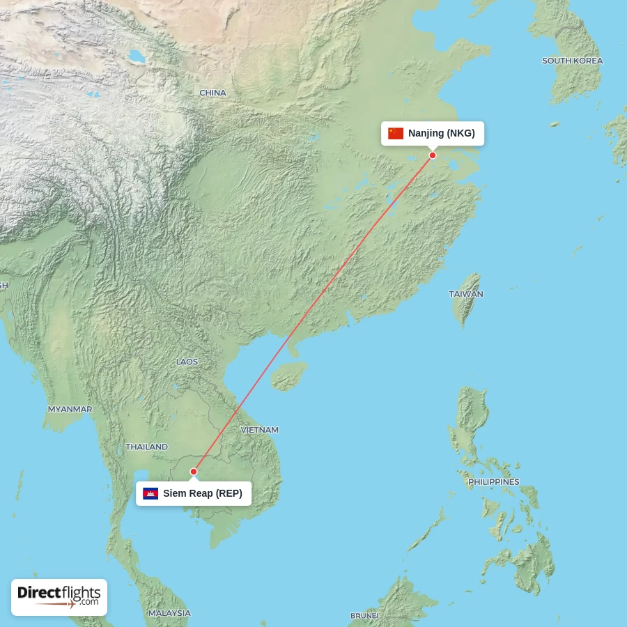 NKG - REP route map