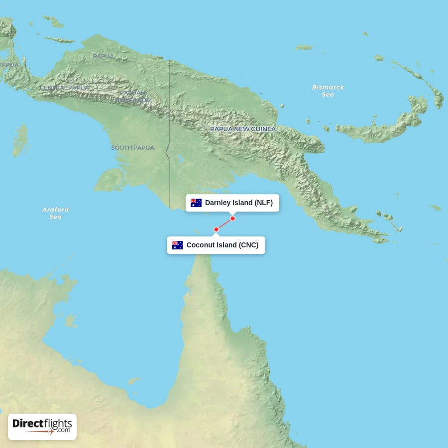 NLF - CNC route map