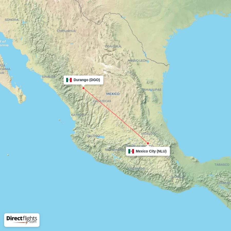 NLU - DGO route map