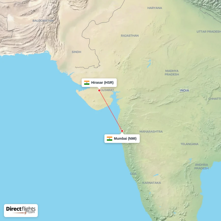 NMI - HSR route map