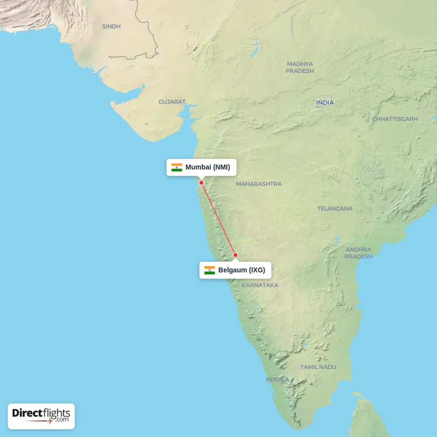 NMI - IXG route map