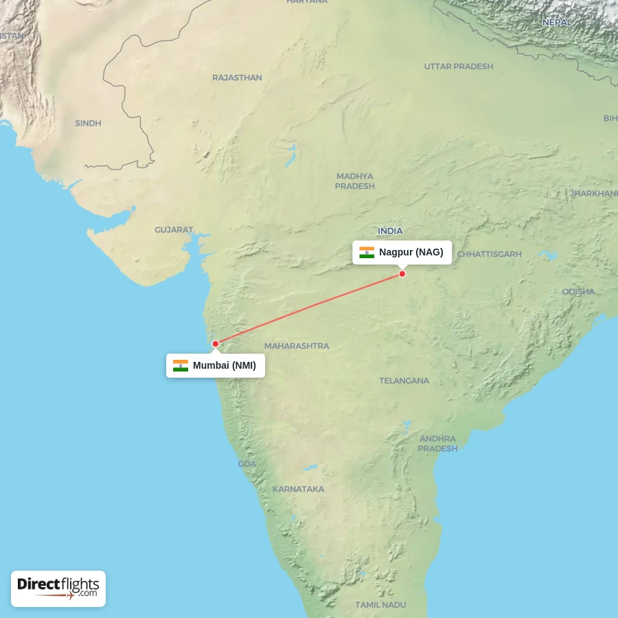NMI - NAG route map