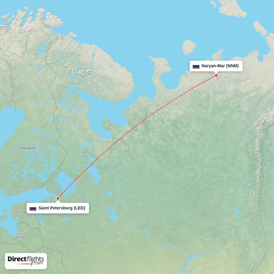 NNM - LED route map