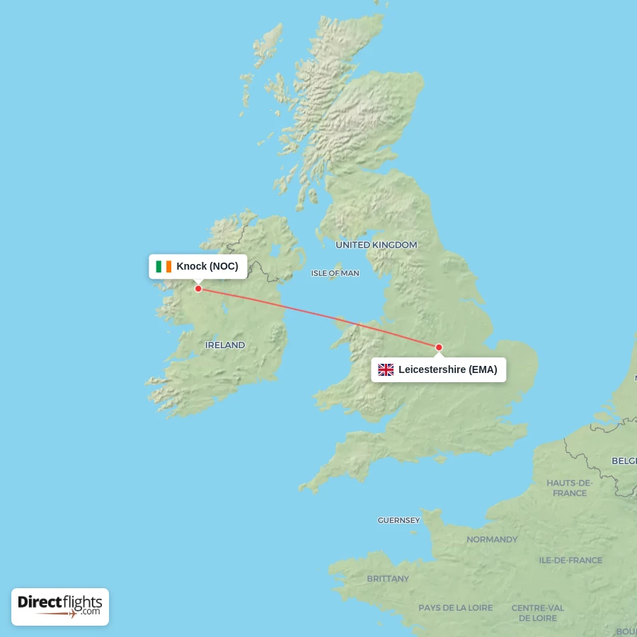 NOC - EMA route map