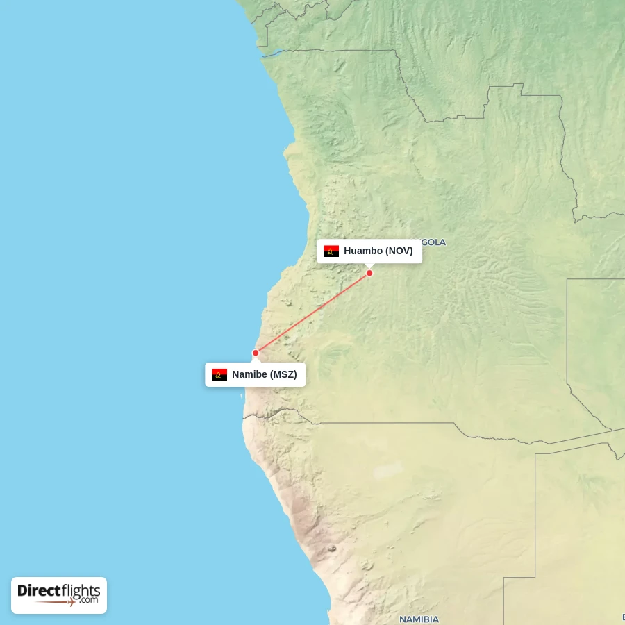 NOV - MSZ route map