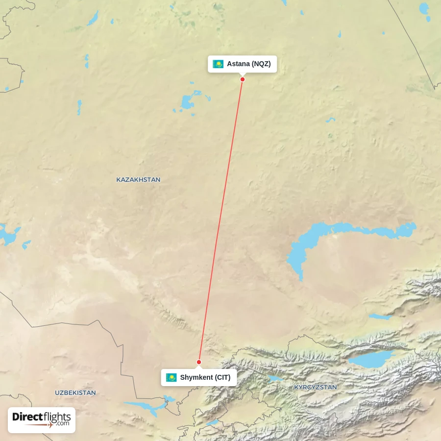 NQZ - CIT route map