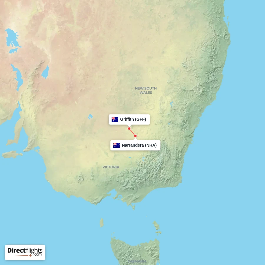 NRA - GFF route map