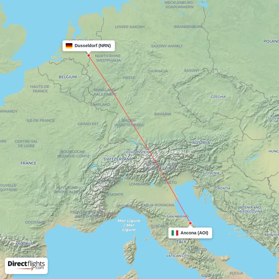 NRN - AOI route map
