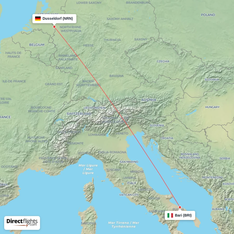 NRN - BRI route map