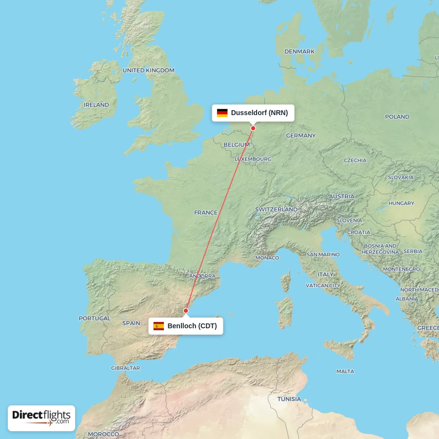 NRN - CDT route map