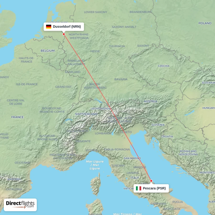 NRN - PSR route map