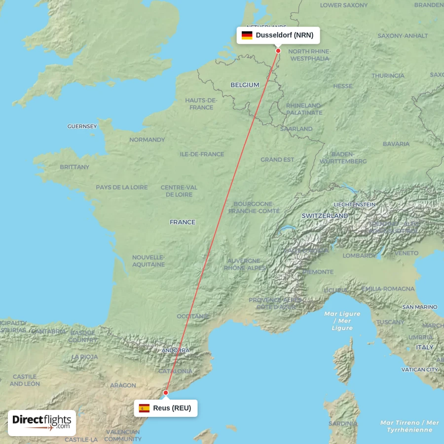 NRN - REU route map