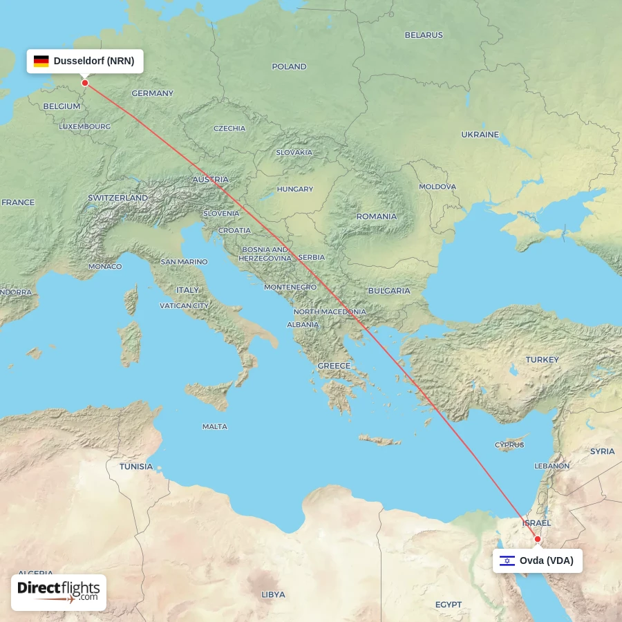 NRN - VDA route map