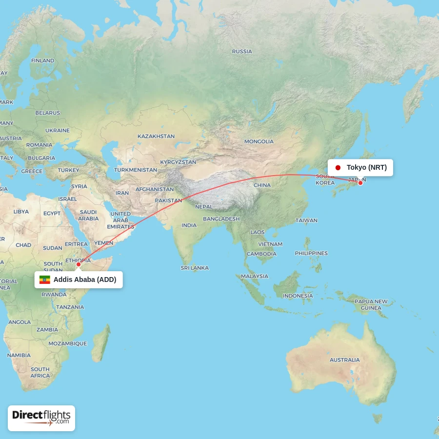 NRT - ADD route map