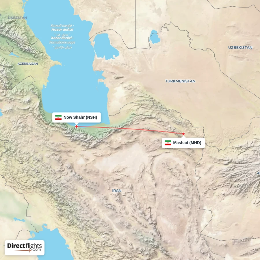 NSH - MHD route map