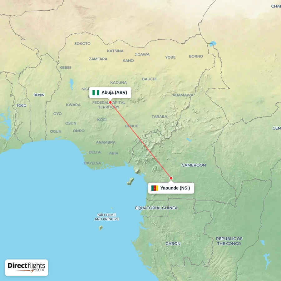 NSI - ABV route map