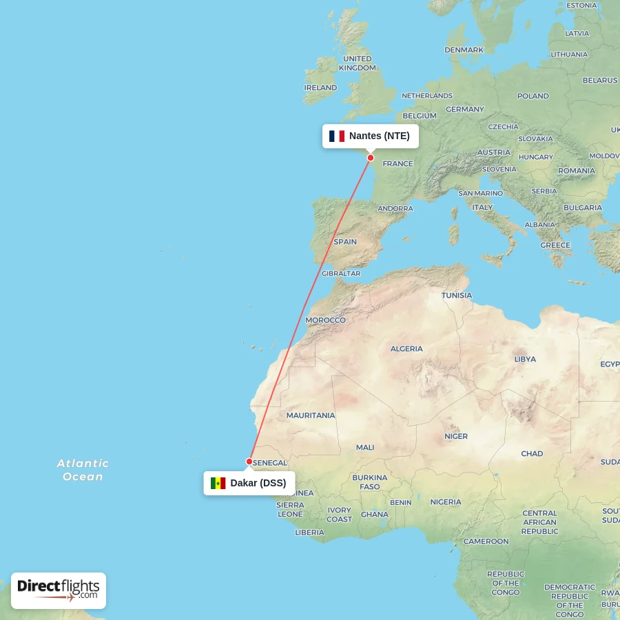 NTE - DSS route map
