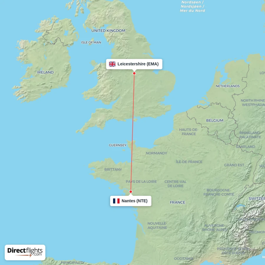 NTE - EMA route map