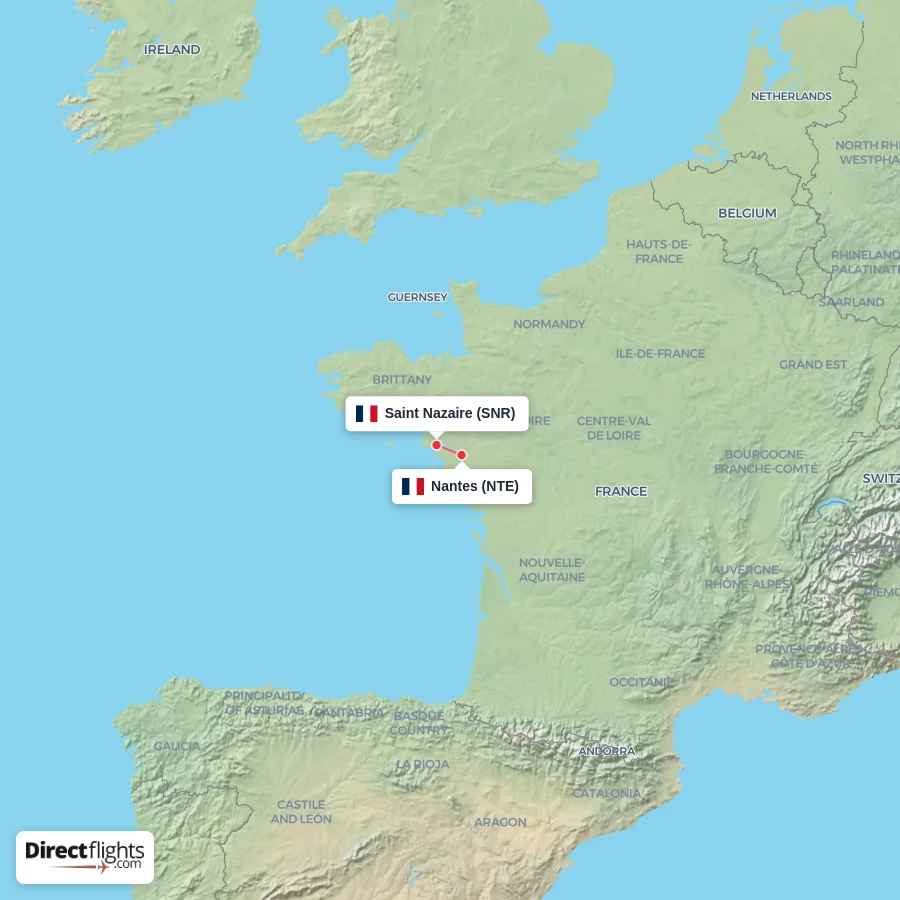 NTE - SNR route map