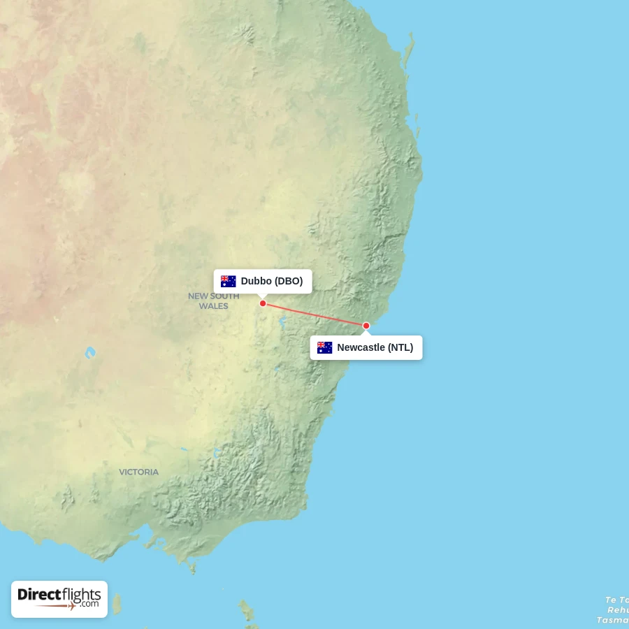 NTL - DBO route map