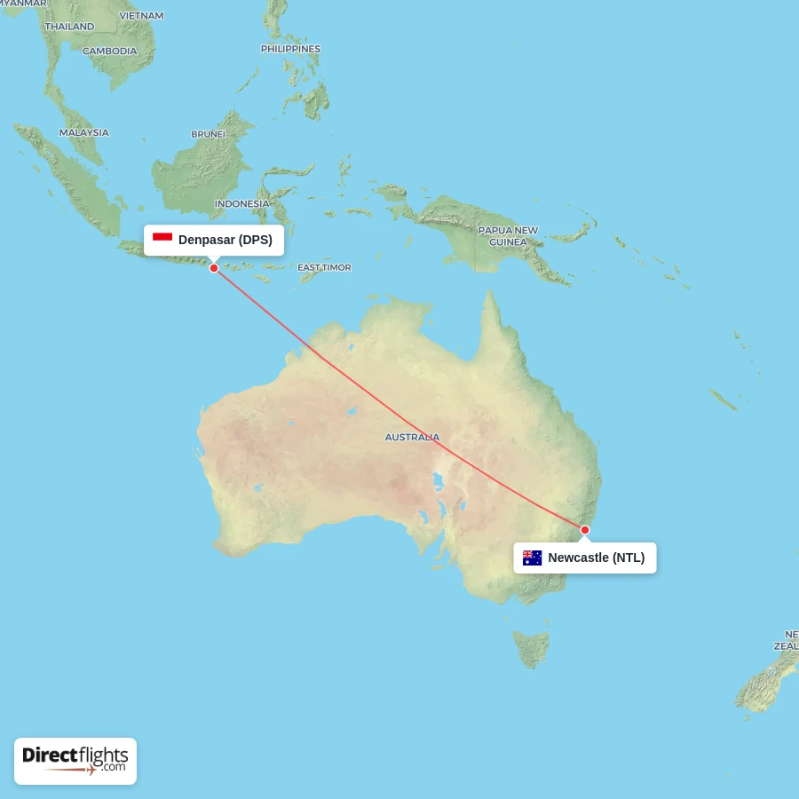 NTL - DPS route map