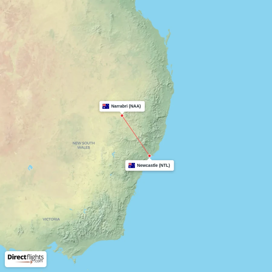 NTL - NAA route map
