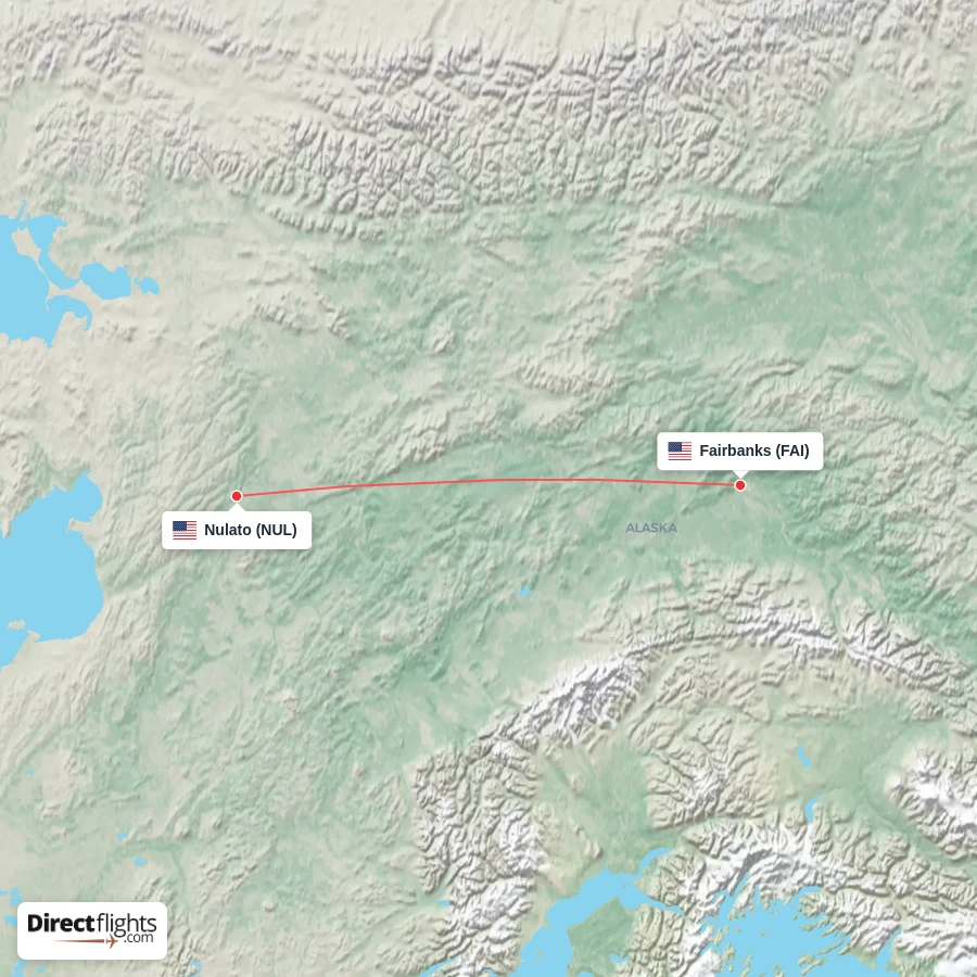 NUL - FAI route map