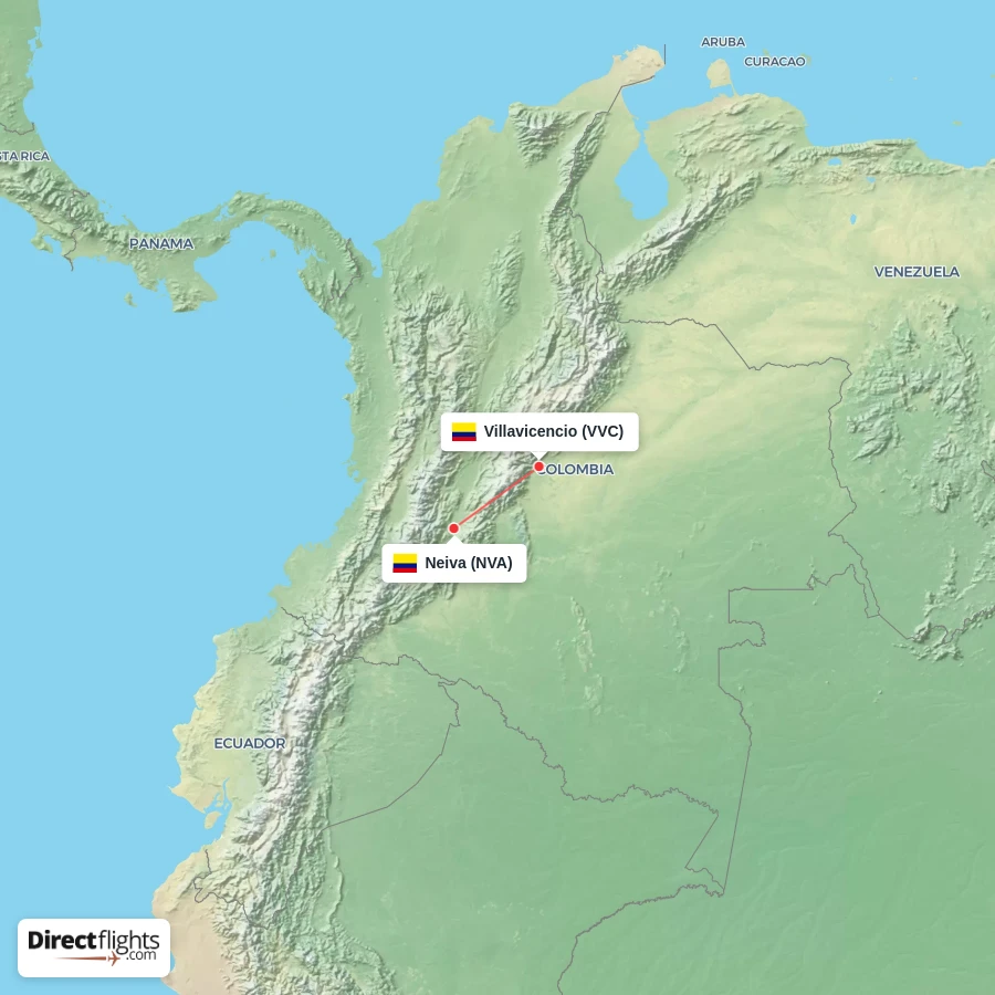 NVA - VVC route map