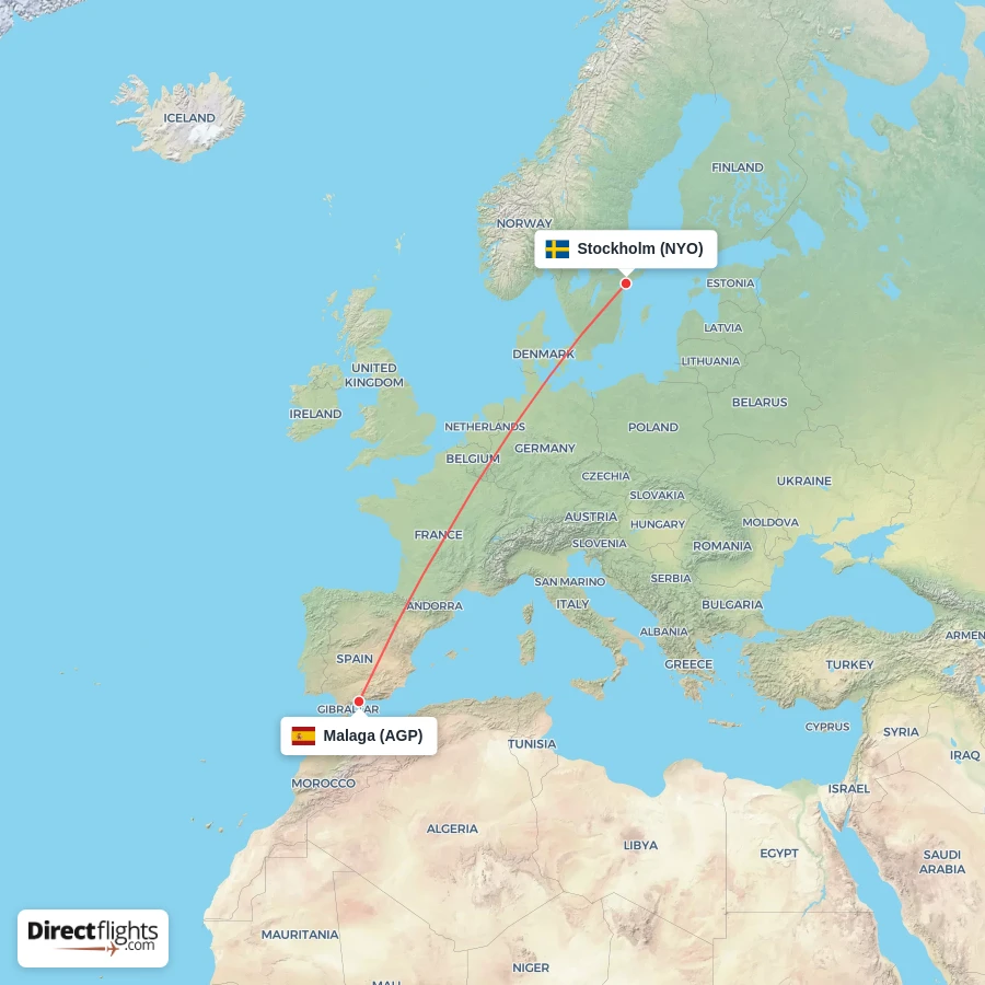 NYO - AGP route map