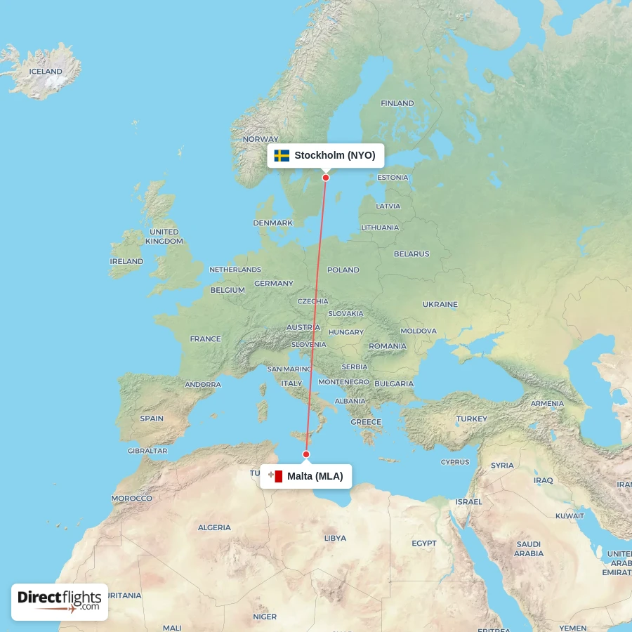 NYO - MLA route map